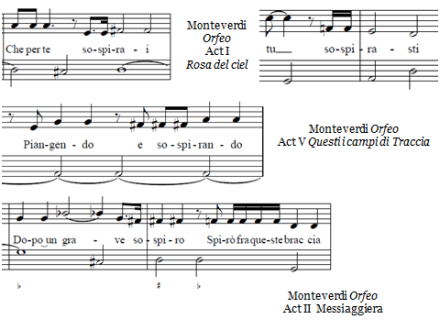 When for you (Ah!) I sighed You (Ah!) sighed crying (Ah!) and sighing After a deep sigh (Ah!) she expired in my arms