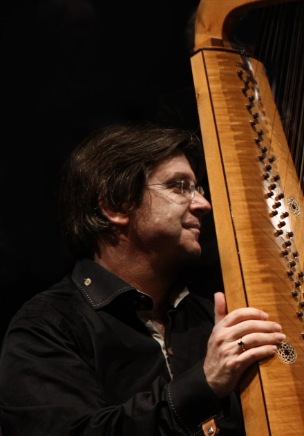 ALK with Rainer Thurau's "Zampieri" Italian baroque harp