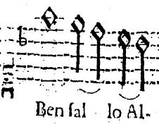 De la bellezza galliard (cantus 1)