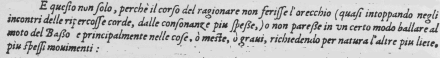 Peri Euridice Preface 'dance' to the bass