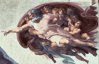 Sistine Chapel God points